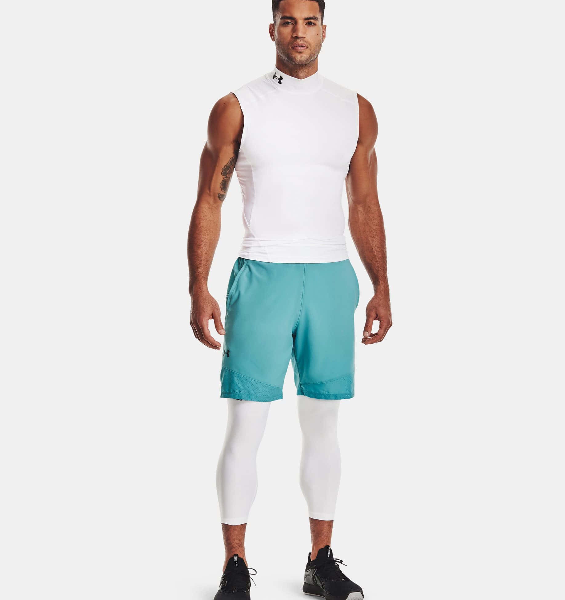 Under Armour HeatGear Armour 3/4 Leggings 1361588 - Clothing & Accessories